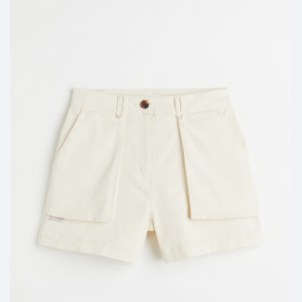 ‼️H&M Creamy White Linen Shorts‼️